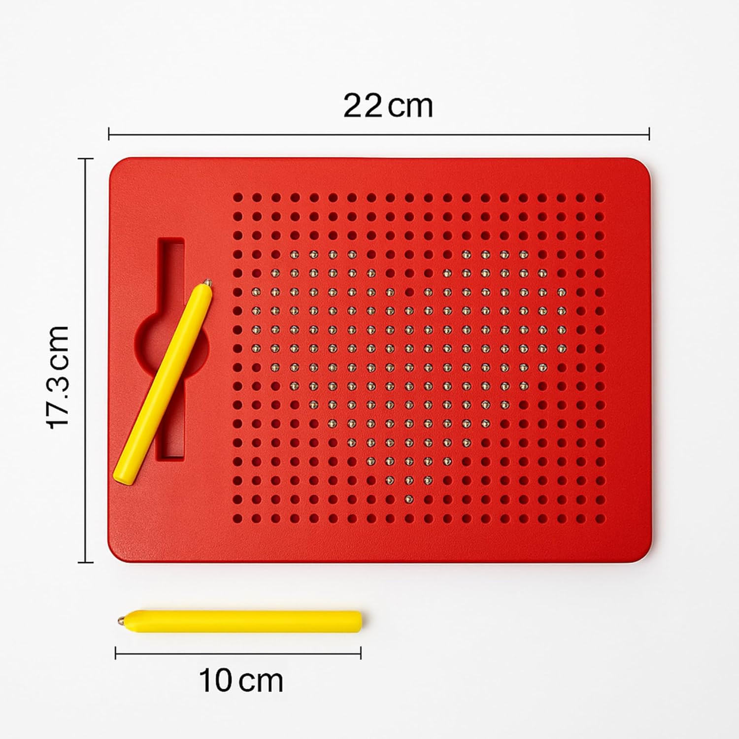 Tikkitots Educational Magnetic Drawing Pad for Kids | Learning & Fun Drawing Activity Board | Ideal for Birthday Return Gifts | for Ages 3 and Up | Small Size | Multicolour | Pack of 1