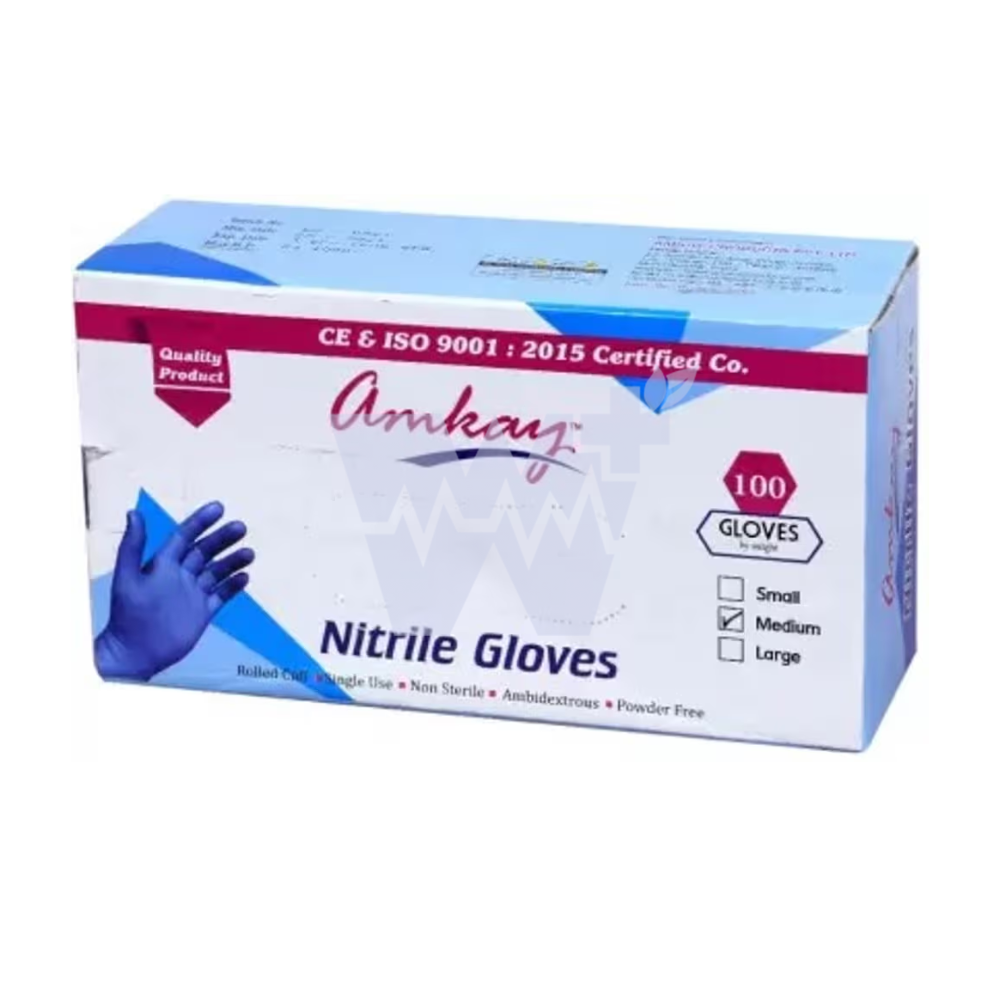 NITRILE GLOVES- Medium